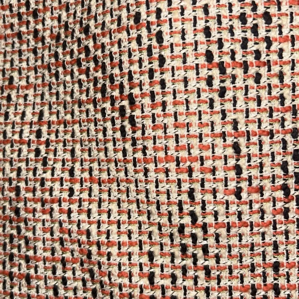 Talbots Woven Tweed Pencil Skirt in Blood Orange Size 0 Petite - Picture 3 of 9